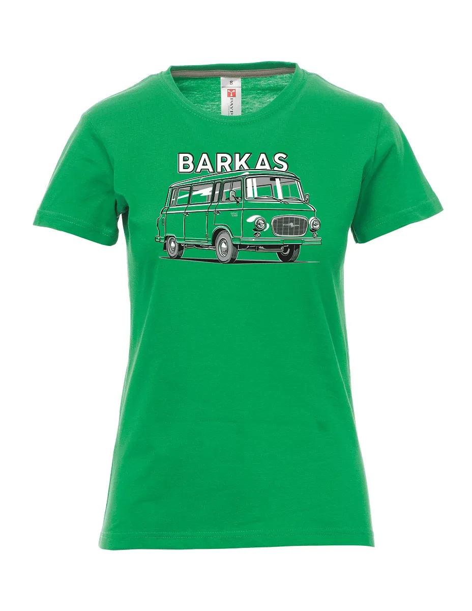 Grünes T-Shirt für Damen Barkas B1000