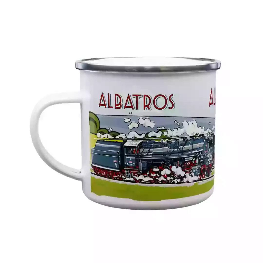 Geschenk Winter-Set Lokomotive Albatros