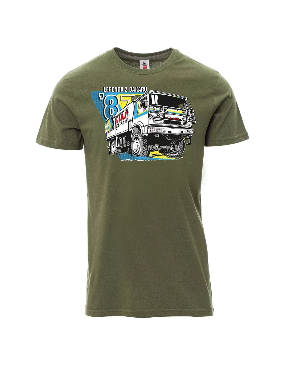 Khaki T-Shirt für Männer Liaz aus dakar 1987