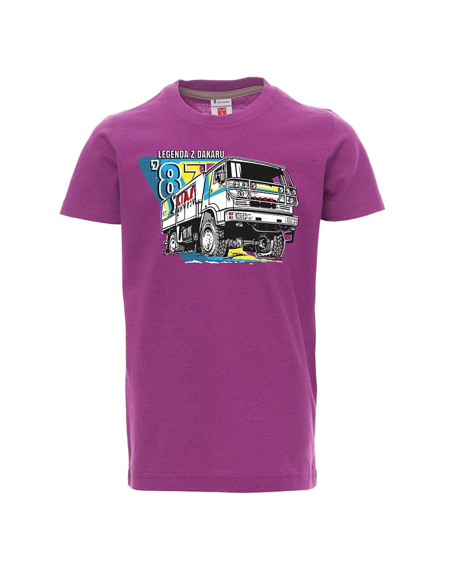 Violett Kinder T-Shirt Liaz aus Dakar 1987