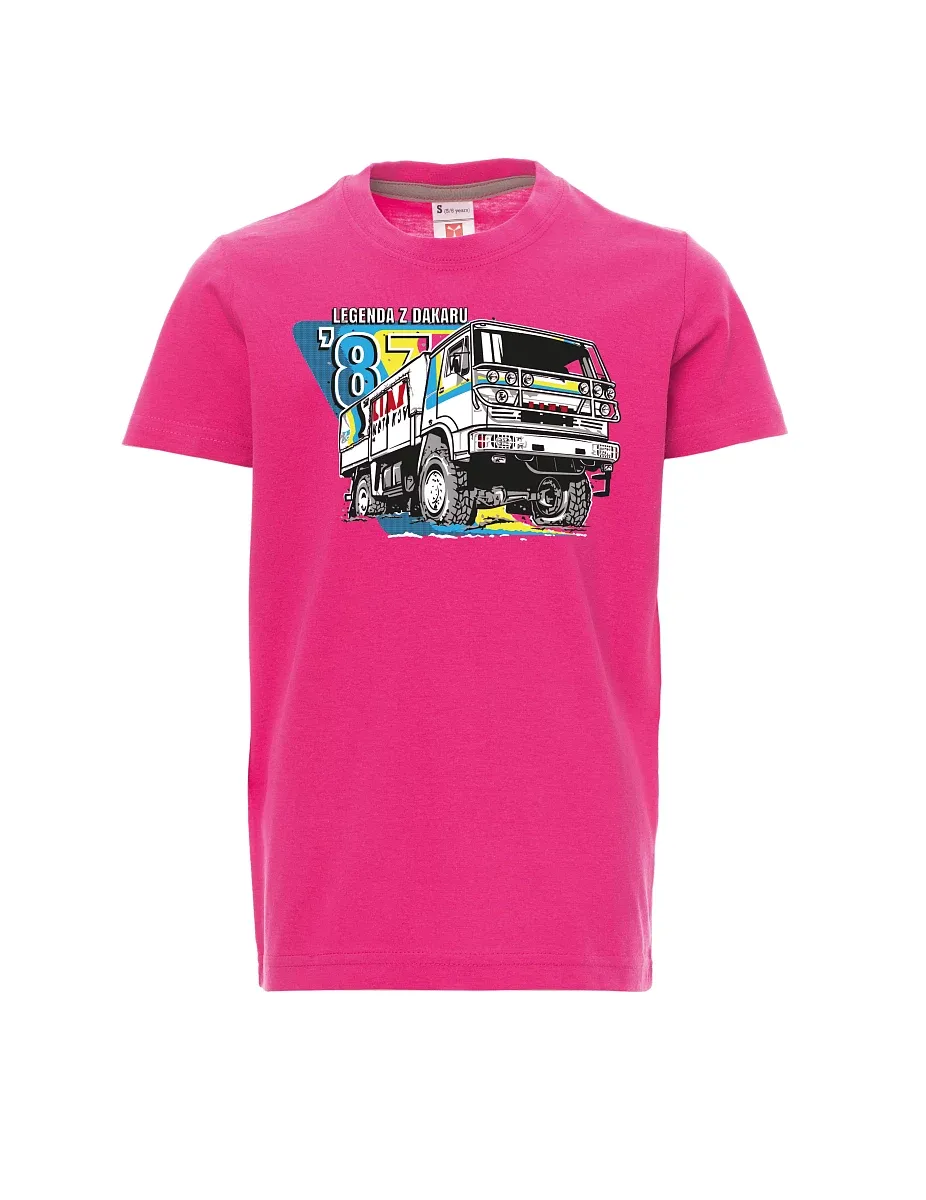 Rosa Kinder T-Shirt Liaz aus Dakar 1987