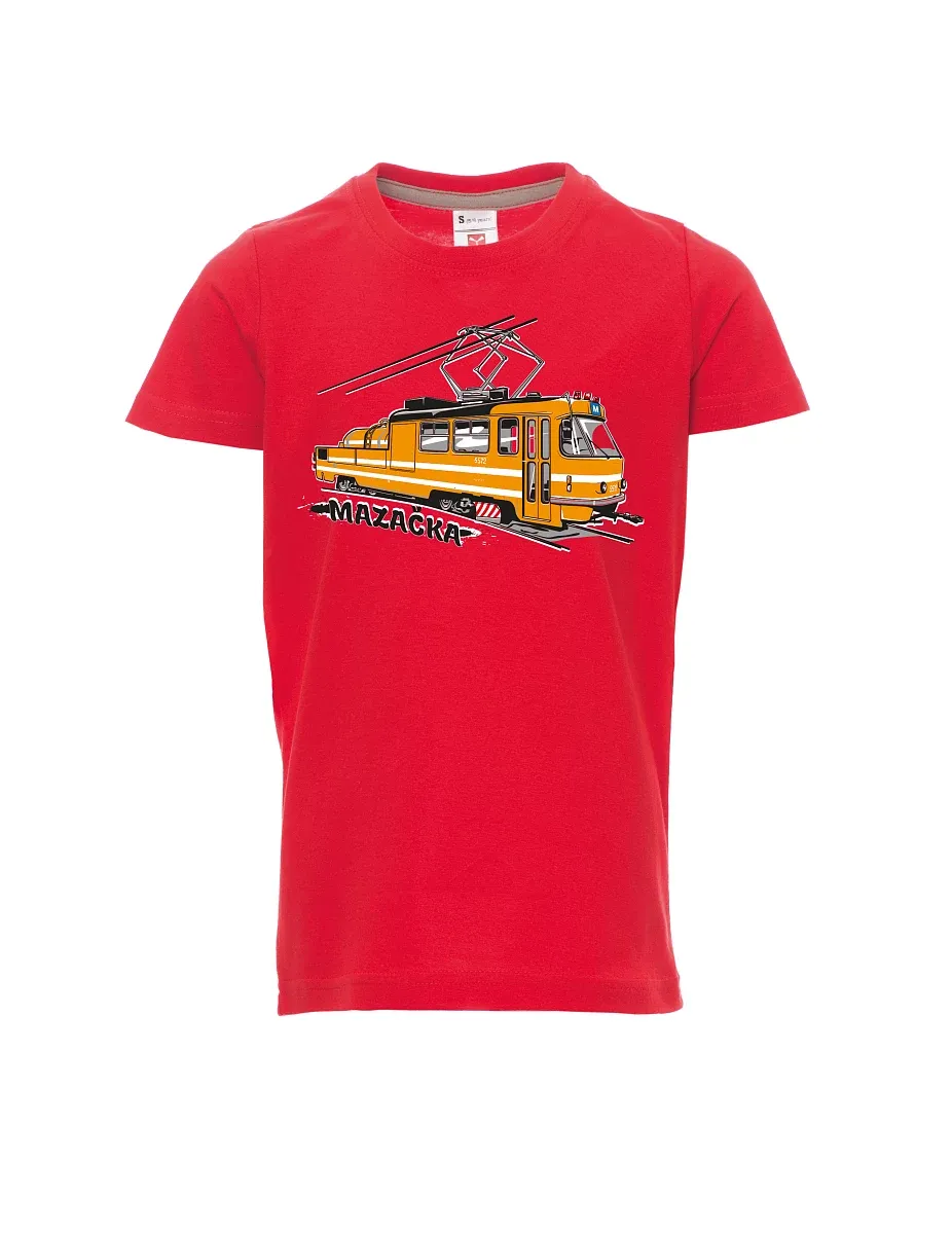 Familien-Set von T-Shirts Schmiertram