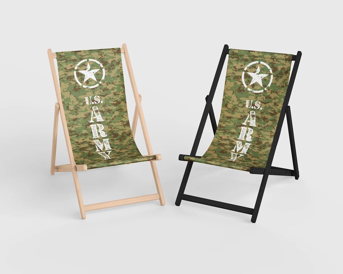 Liegestuhl U.S. Army Tarnung