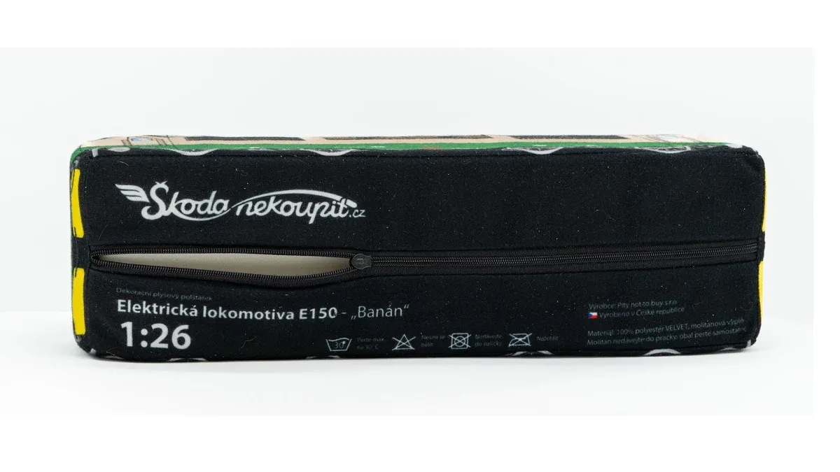 Plüschkissen Elektrolokomotive 151 "Banane"