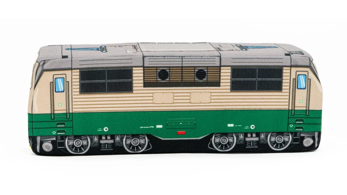 Plüschkissen Elektrolokomotive 151 "Banane"