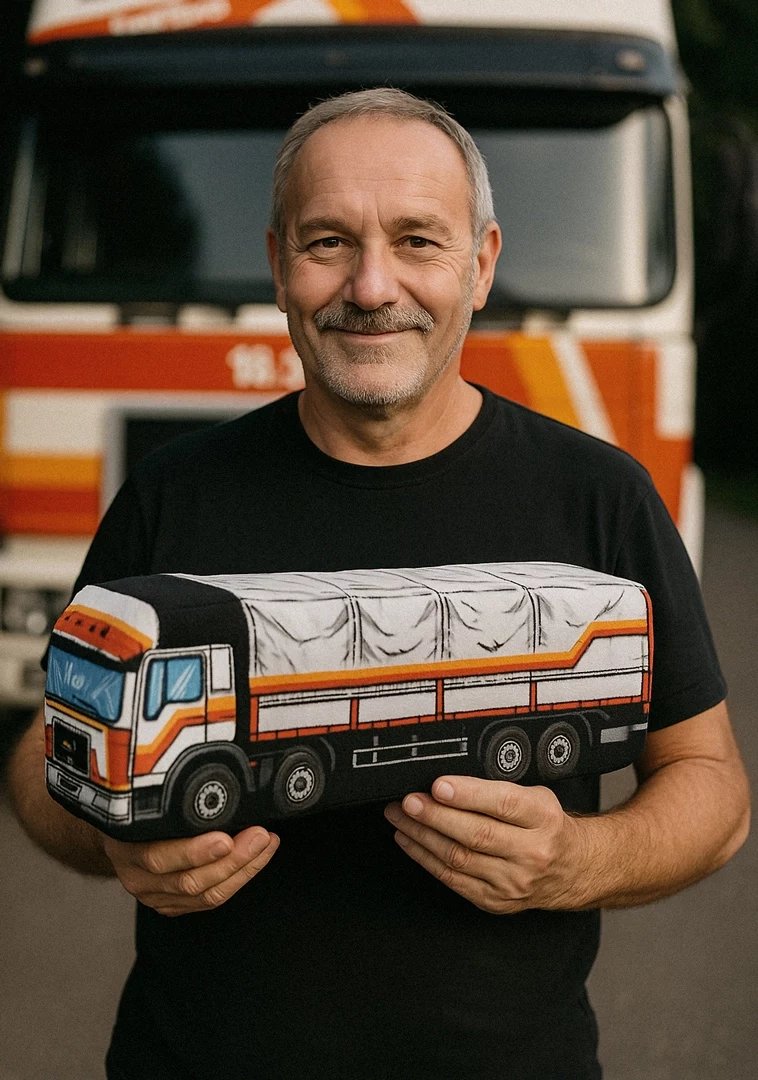 Plüschkissen 19.361-LKW