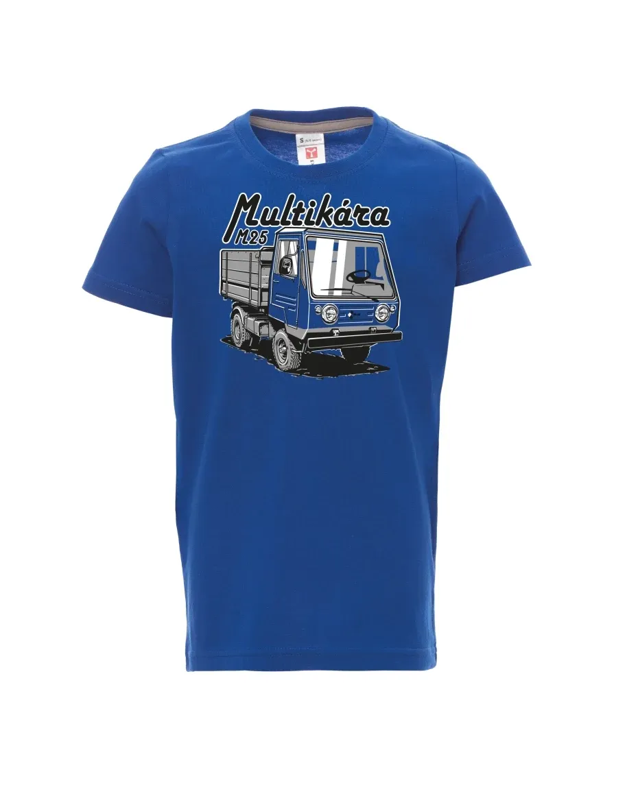 Blaues Kinder T-Shirt M25