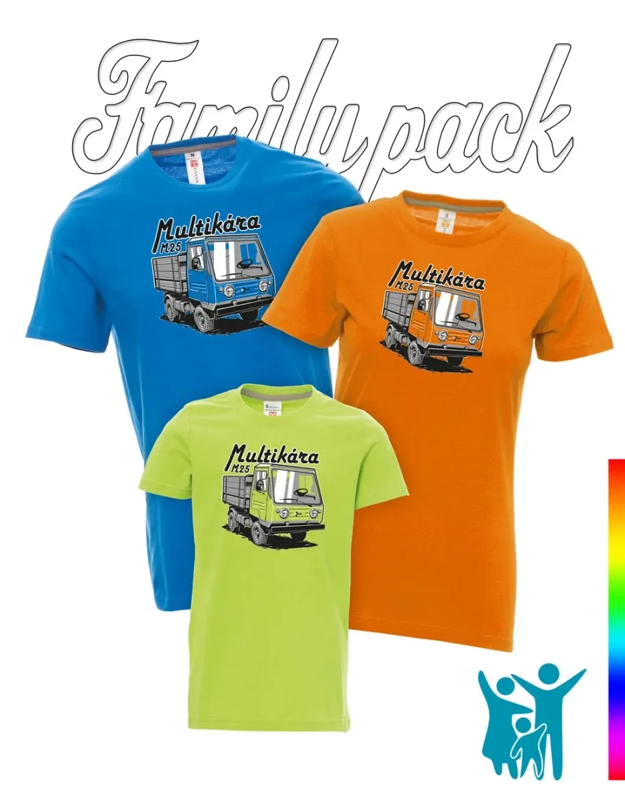 Familien-Set von T-Shirts M25