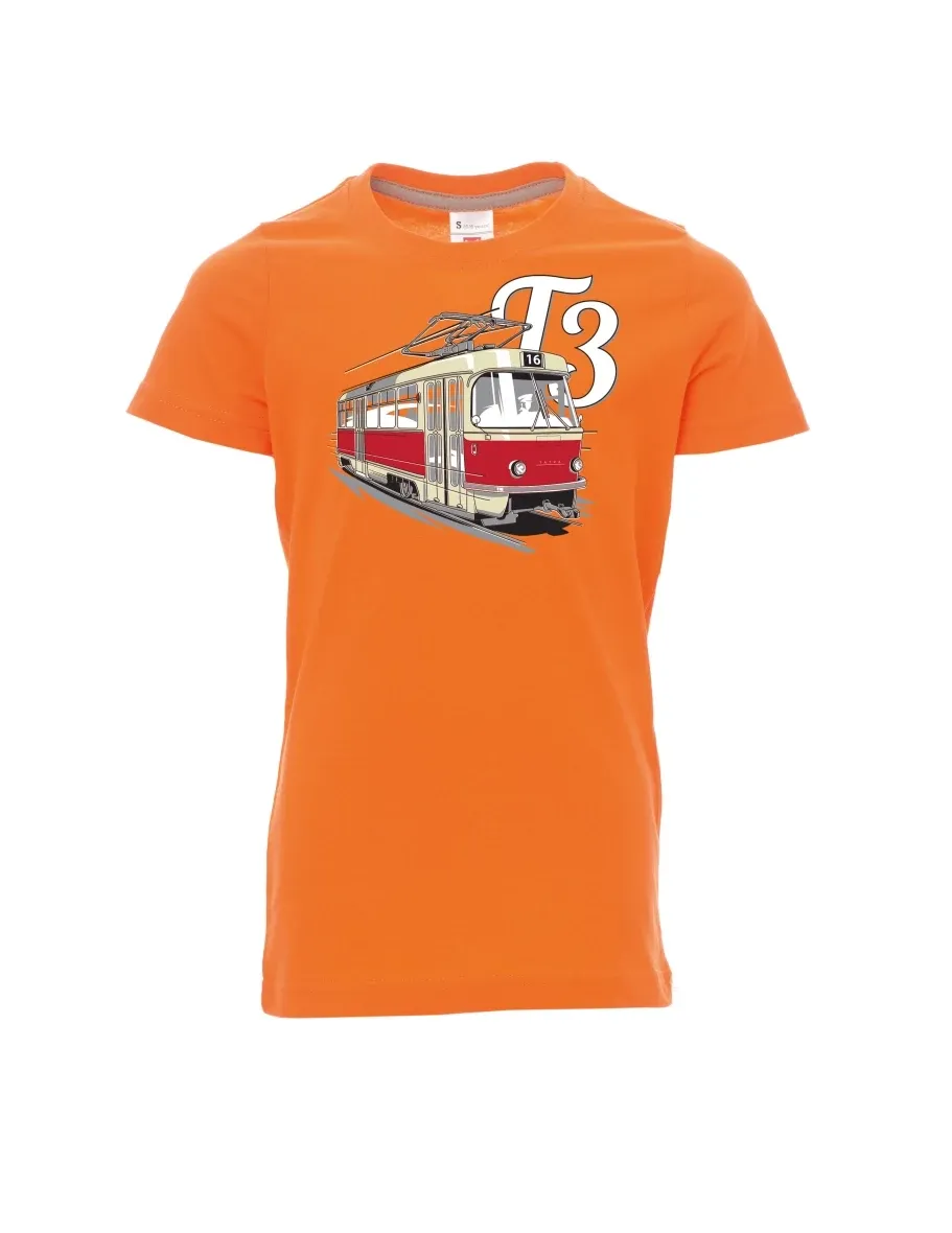 Familien-Set von T-Shirts Straßenbahn T3