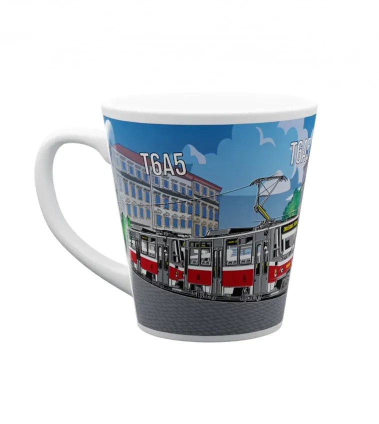 Keramikbecher Straßenbahn T6A5 300 ml