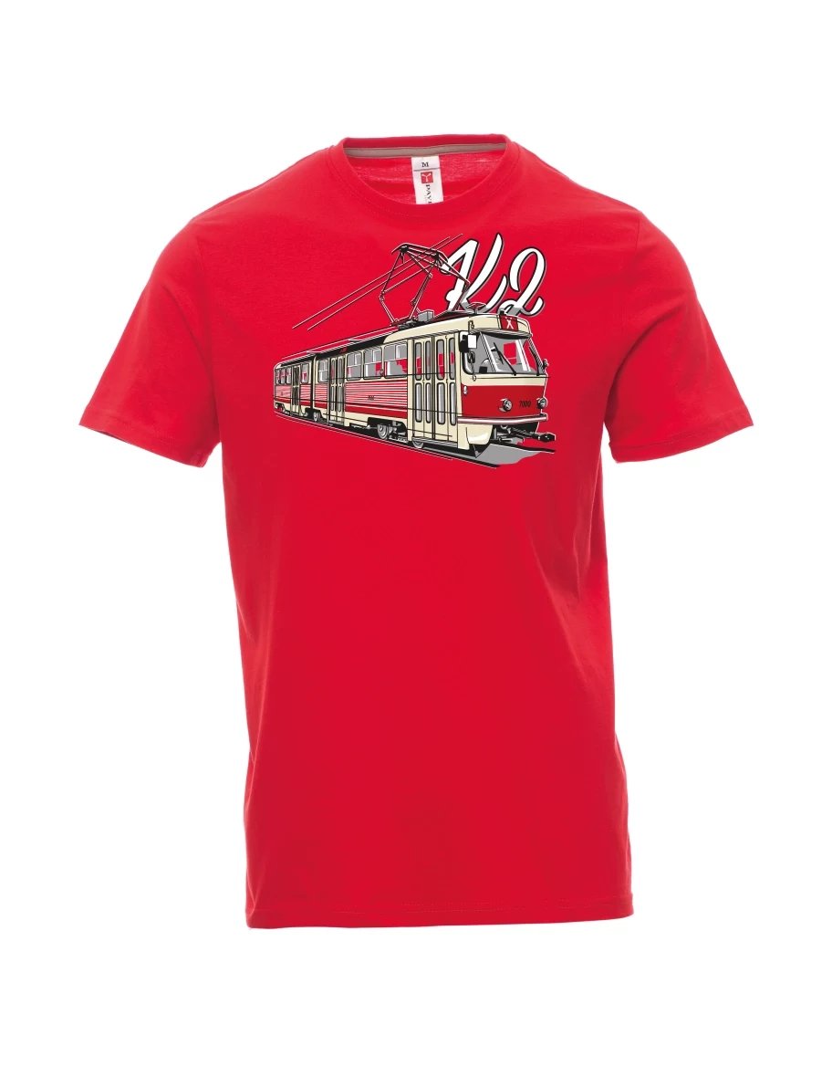 Familien-Set von T-Shirts Straßenbahn K2