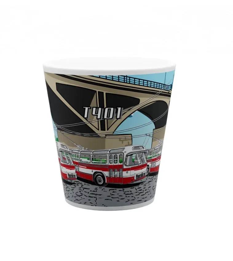 Keramikbecher Wagen  T401 300 ml
