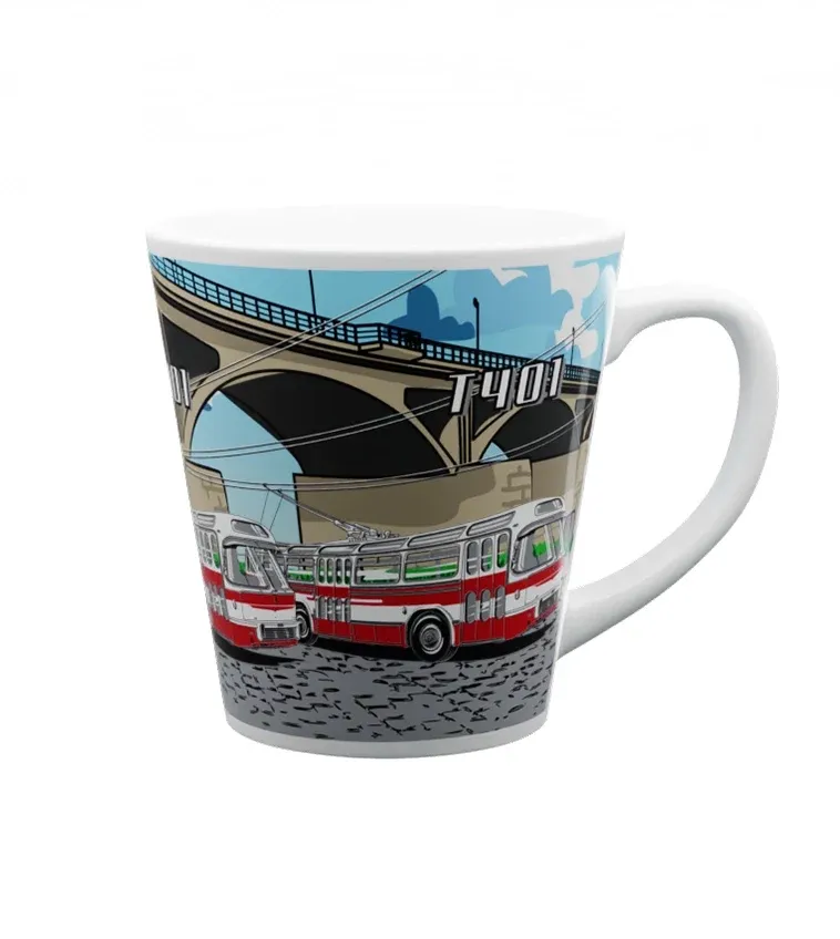 Keramikbecher Wagen  T401 300 ml