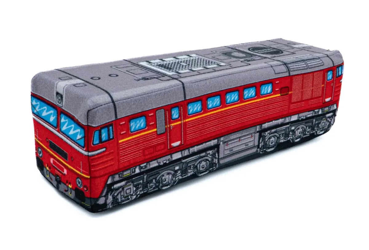 Plüsch-Kissen Lokomotive 781 - "Sergej"