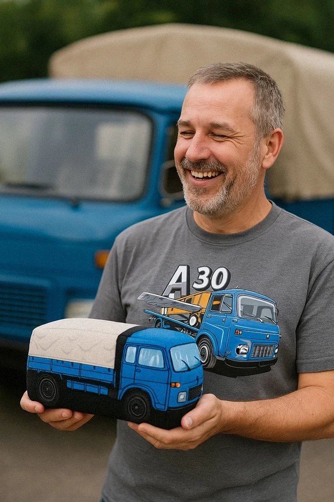 Plüschkissen-LKW A20 1:16