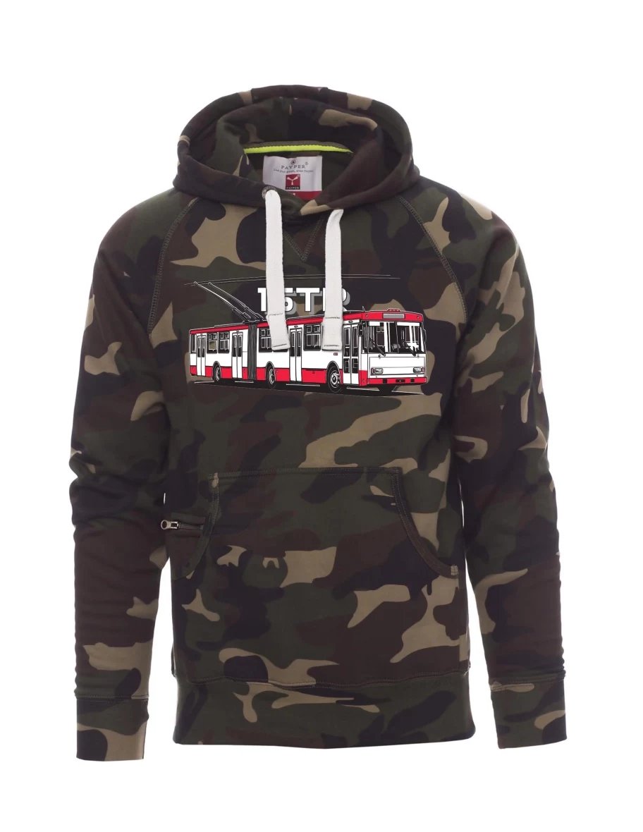 Tarnung Sweatshirt für Männer Oberleitungsbus 15TR