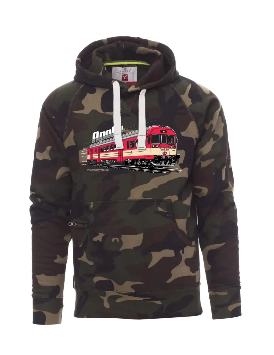 Tarnung Sweatshirt für Männer Triebwagen 843 „Apollo“