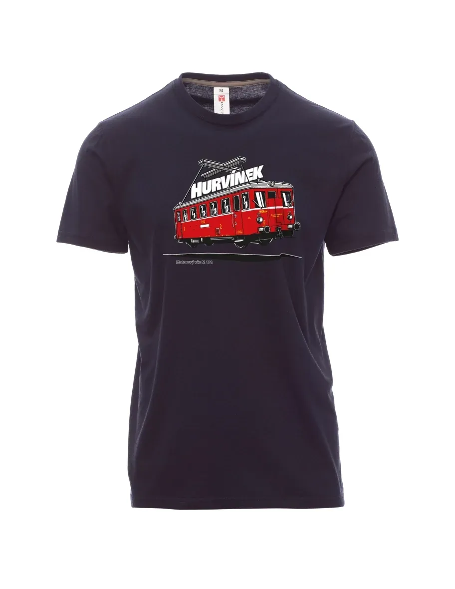Marine T-Shirt für Männer Triebwagen M 131 „Hurvínek“