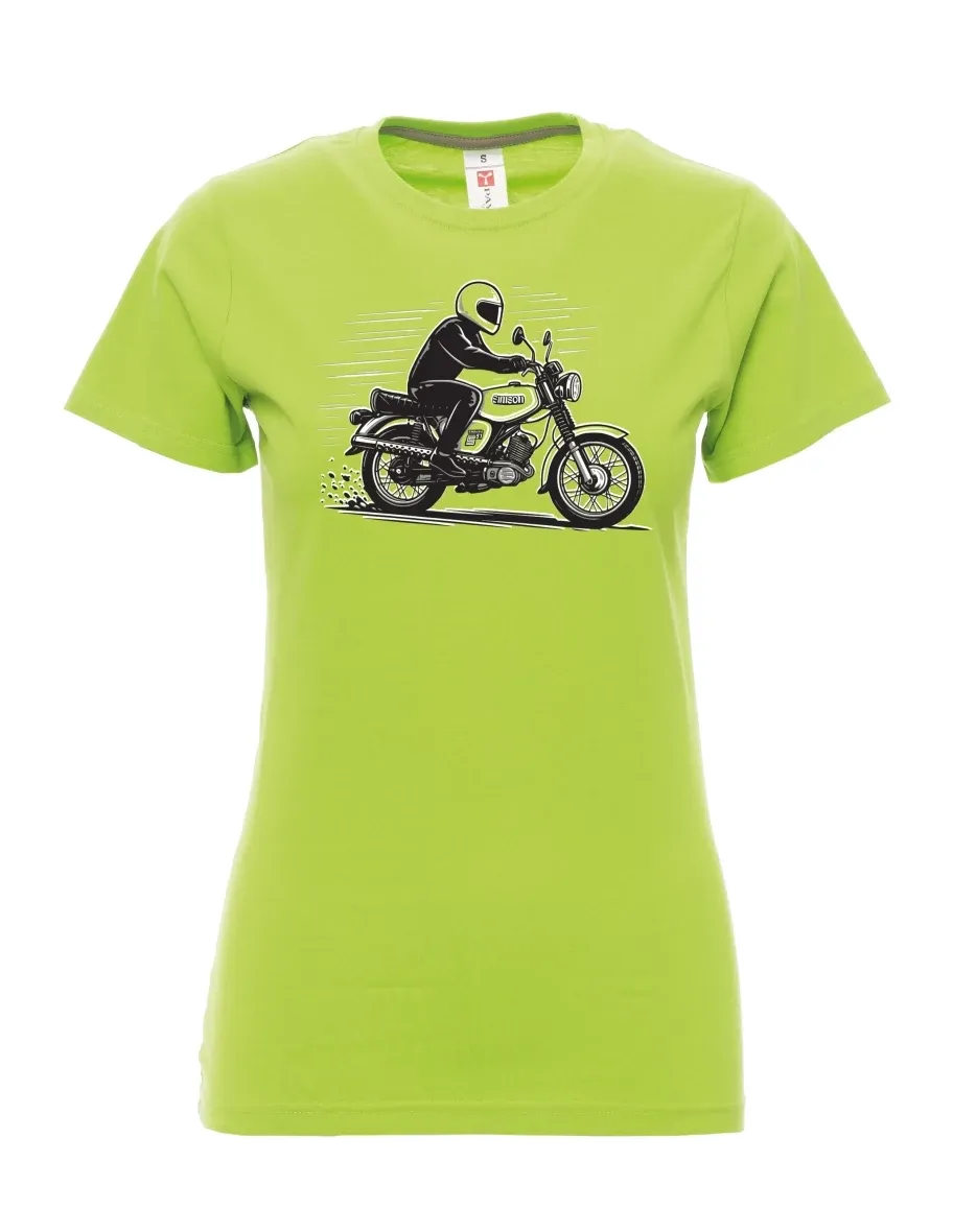 Limone T-Shirt für Damen Motorrad Enduro S51
