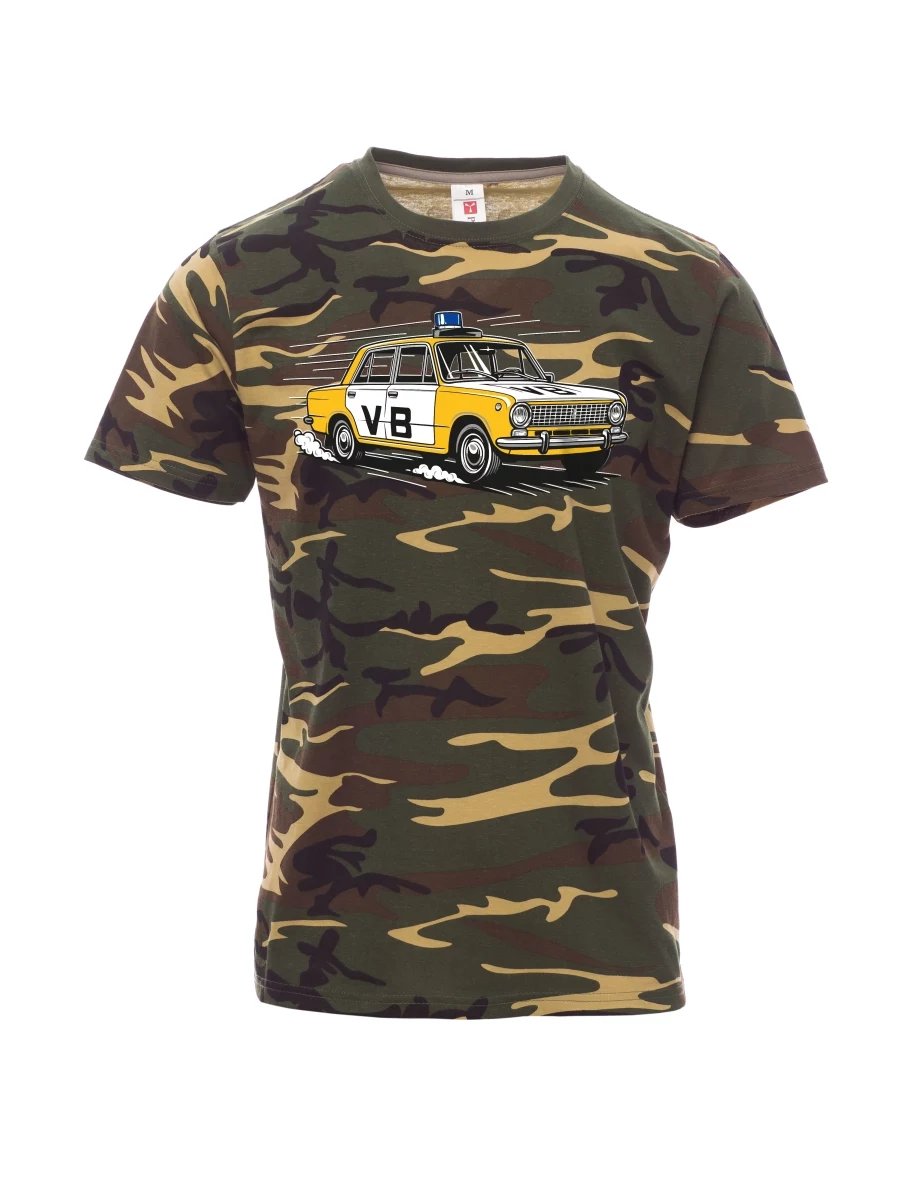 Tarnung T-Shirt für Männer Automobil VAZ 2101 VB