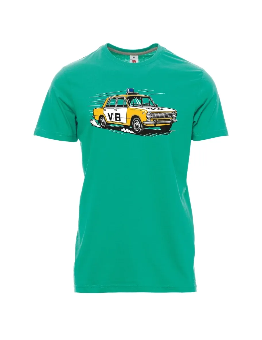 Smaragde T-Shirt für Männer Automobil VAZ 2101 VB
