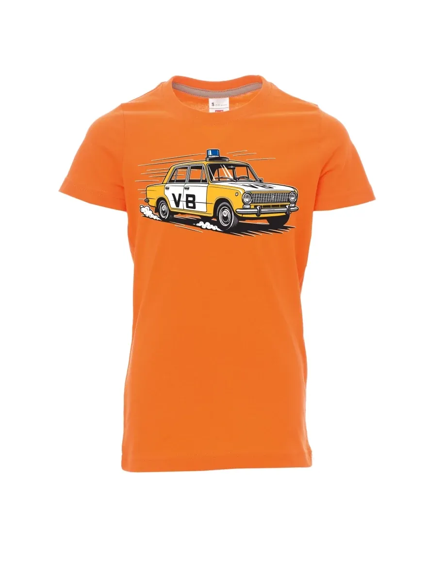 Orange Kinder T-Shirt Automobil VAZ 2101 VB