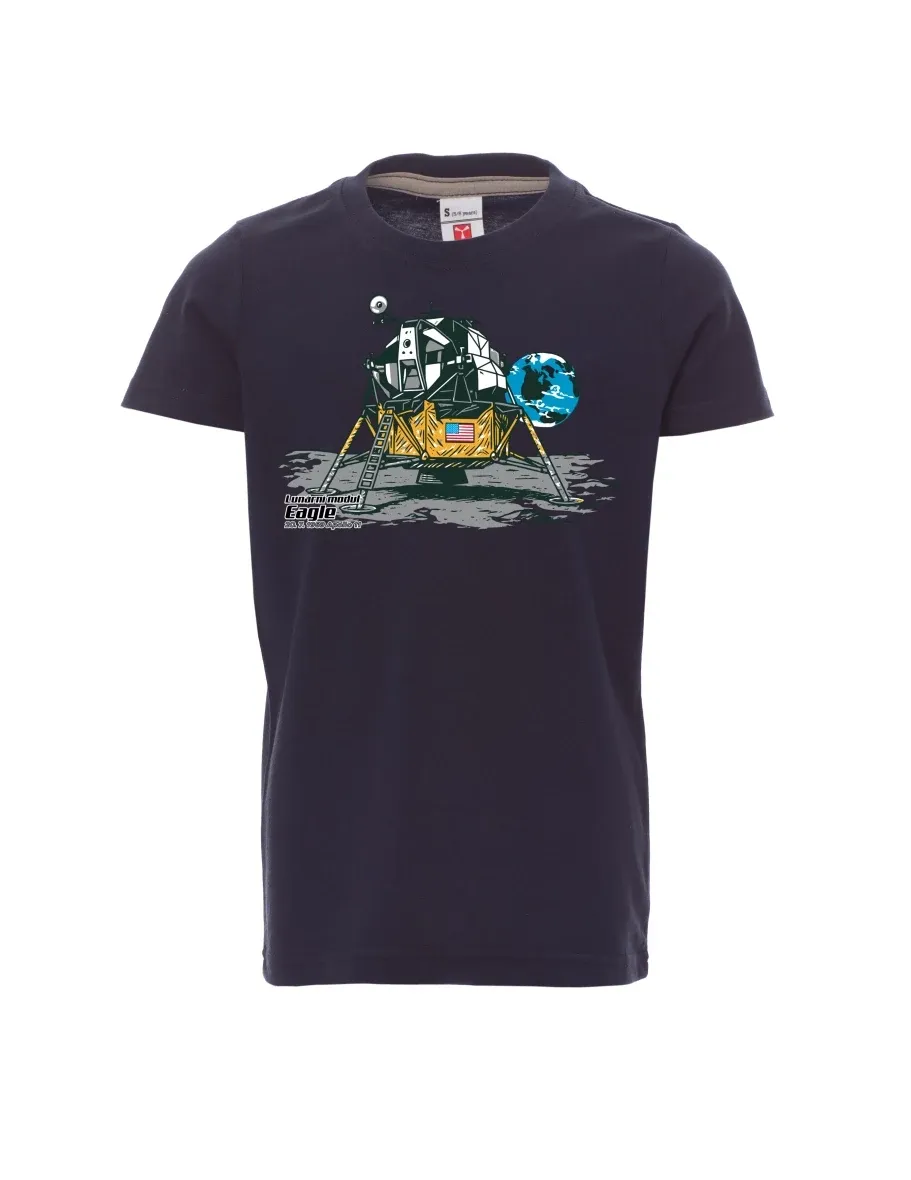 Navy Kinder T-Shirt Mondmodul Eagle