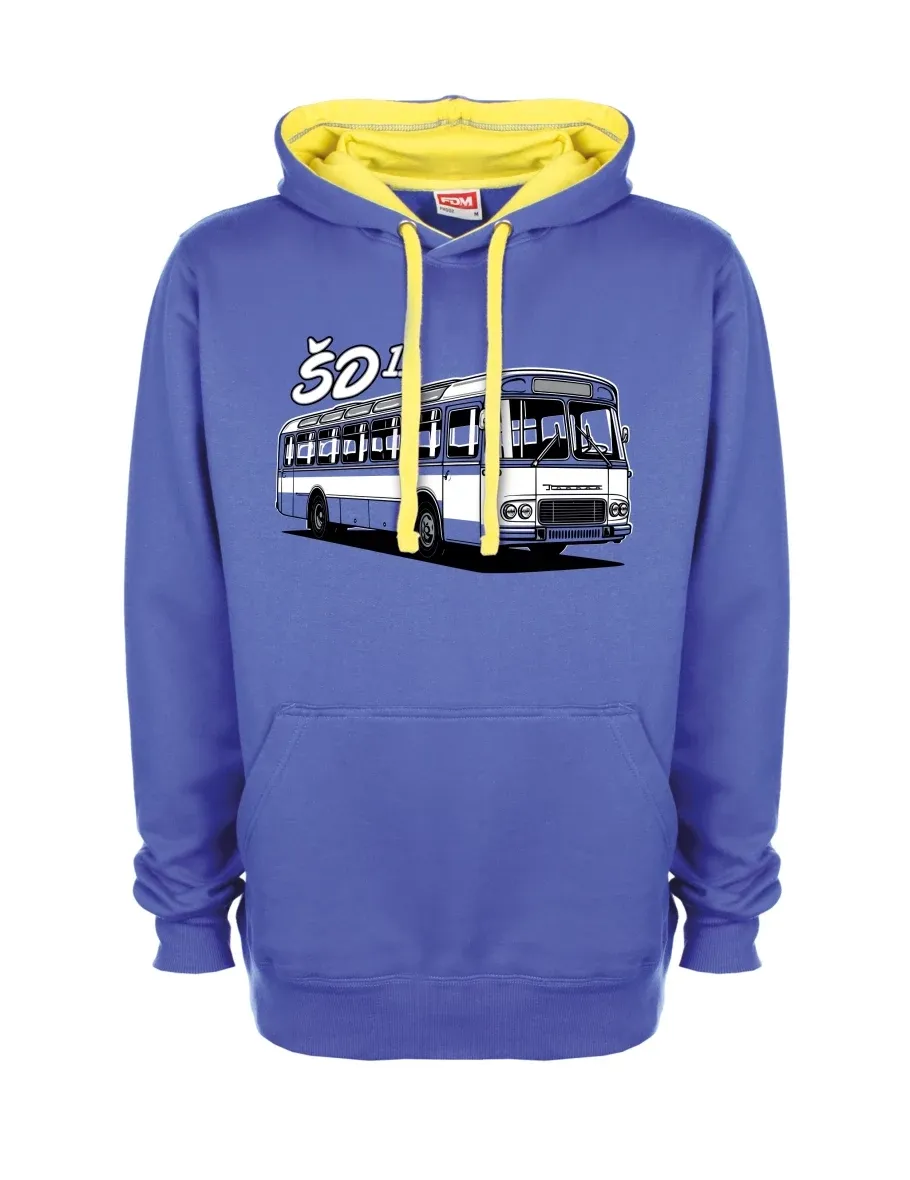 Gelb-blaues Sweatshirt Autobus ŠD 11