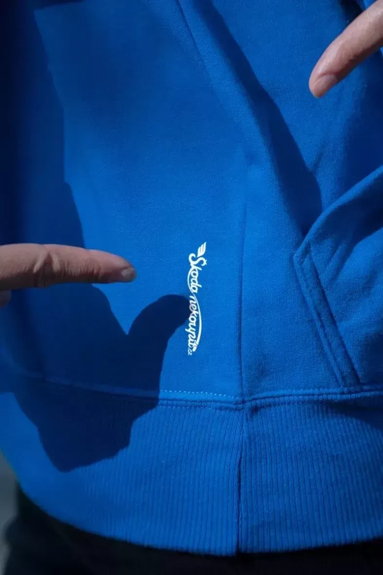 Gelb-blaues Sweatshirt Autobus ŠD 11