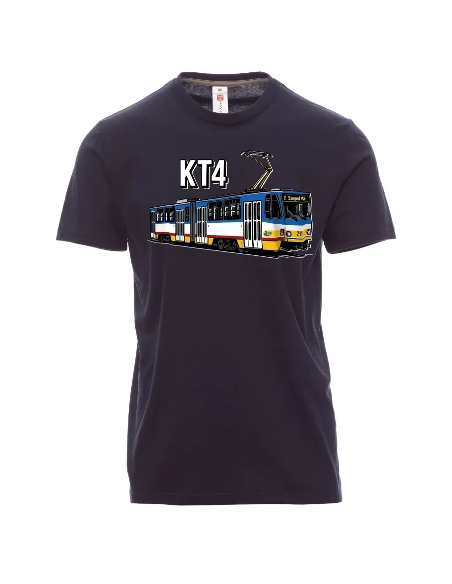 Marine T-Shirt für Männer Straßenbahn KT4
