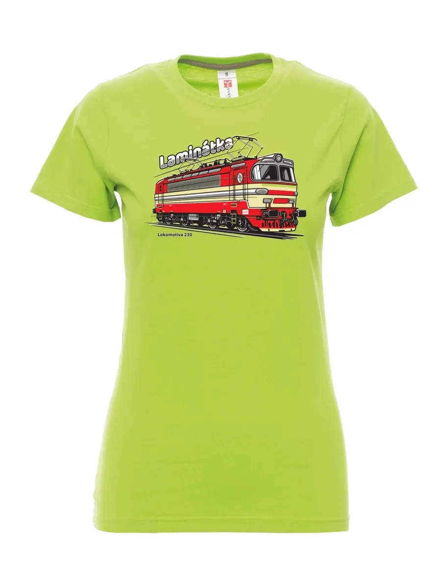 Limone T-Shirt für Damen Lokomotive 230 „Laminátka“