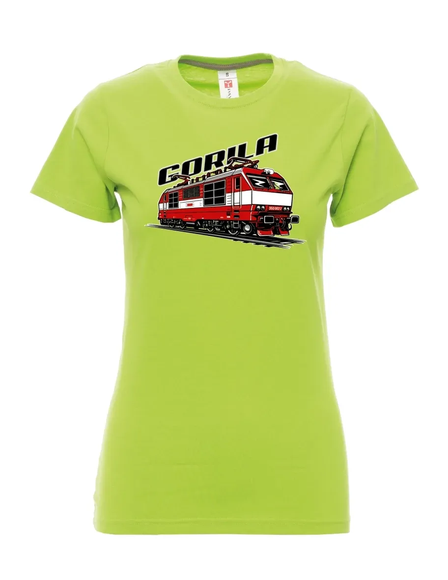 Limone T-Shirt für Damen Lokomotive 350 „Gorila“