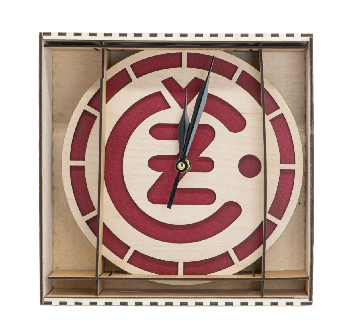 Geschenkbox für Holzuhr Logo ČZ 20 cm