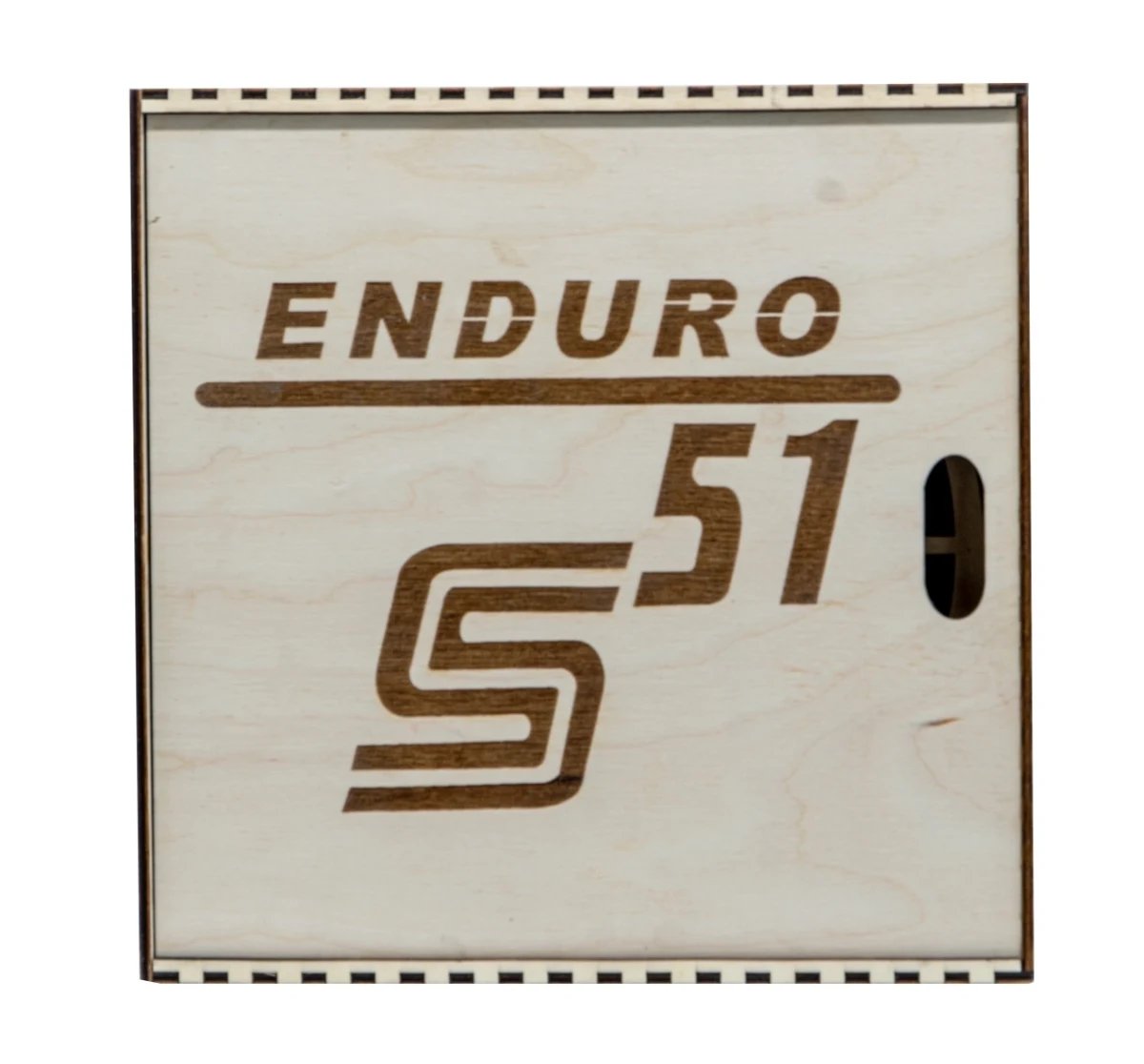 Geschenkbox für Holzuhr ENDURO S51 20 cm