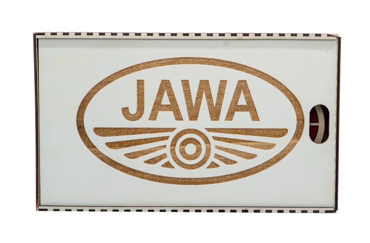 Geschenkverpackung für Holzuhr Jawa 20 cm