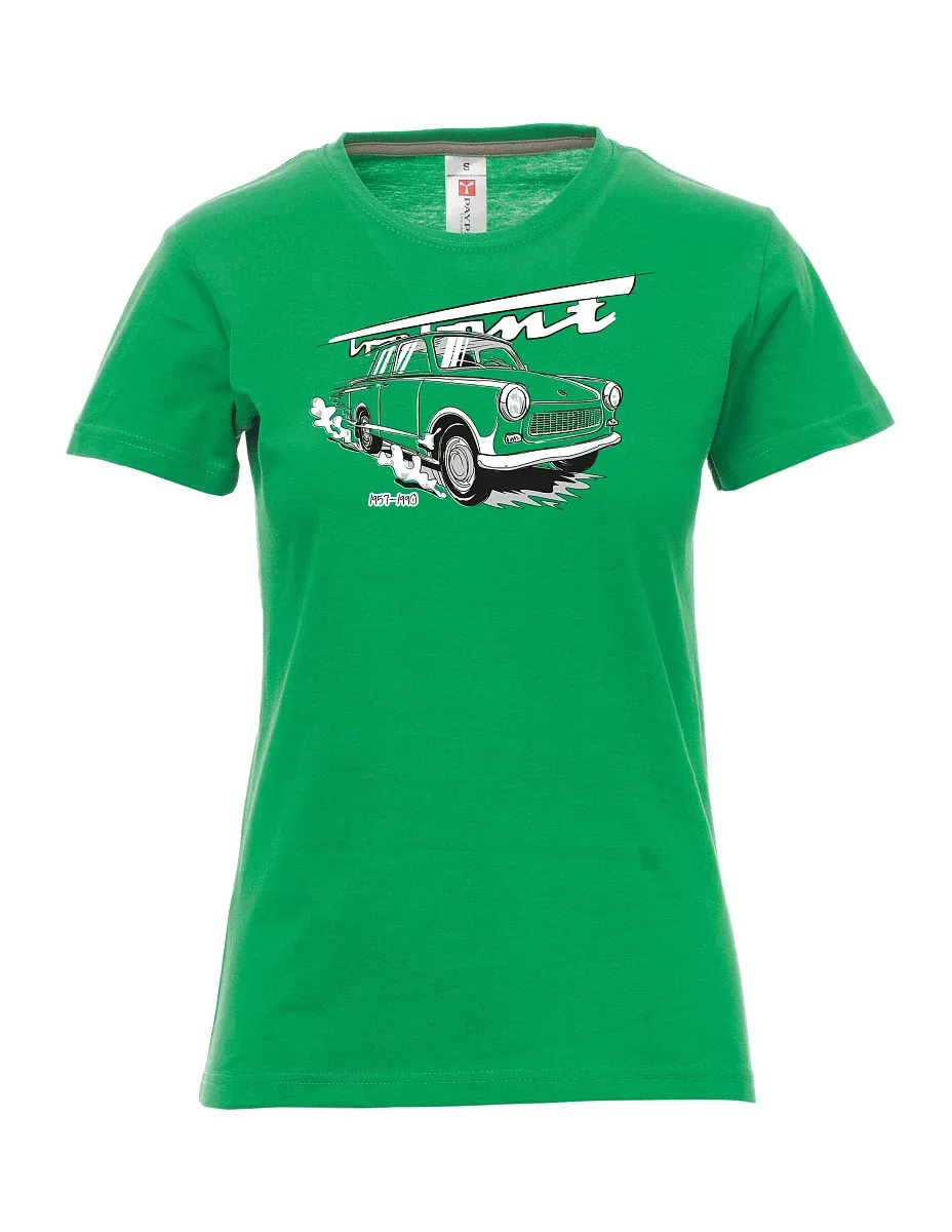Grünes T-Shirt für Damen Trabi 601