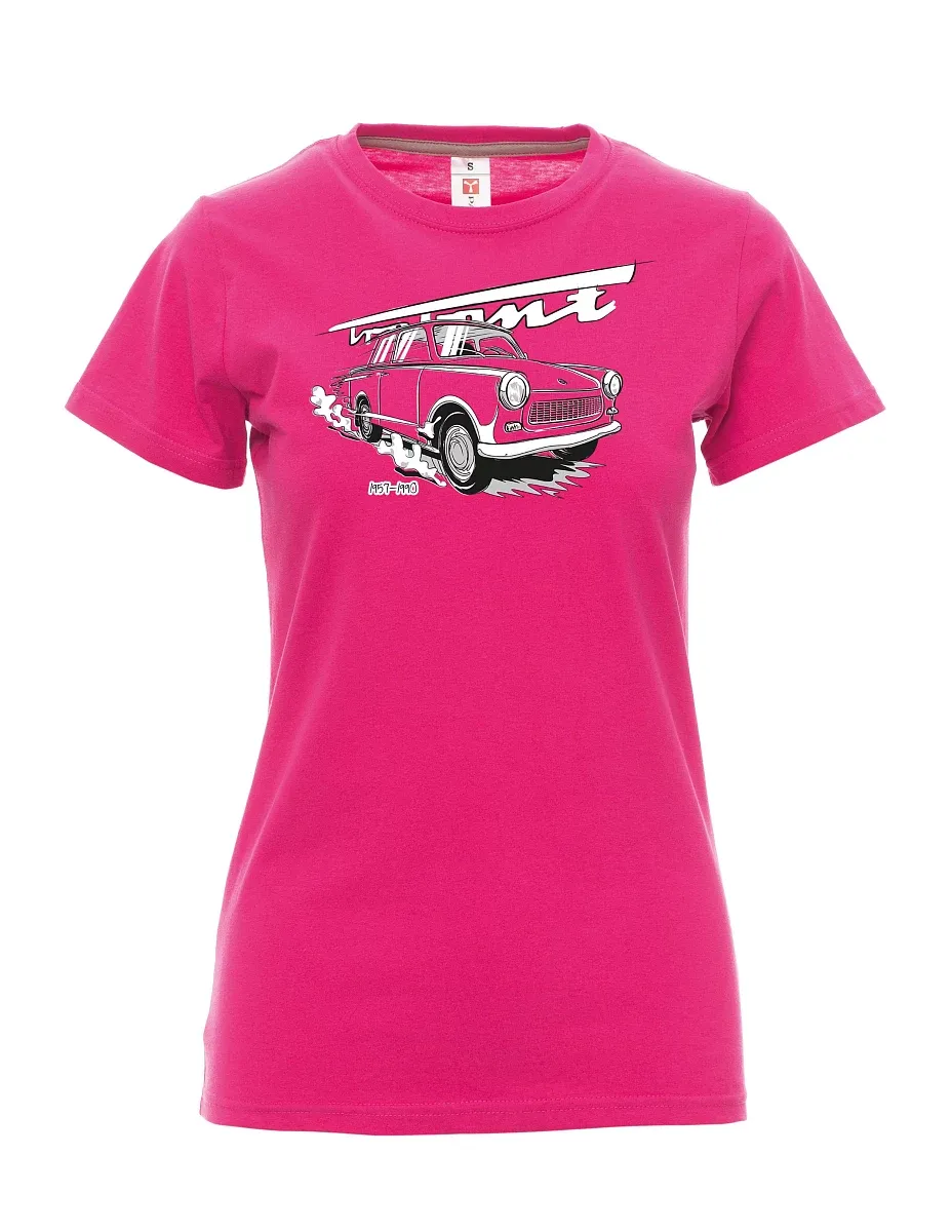 Rosa T-Shirt für Damen Trabi 601