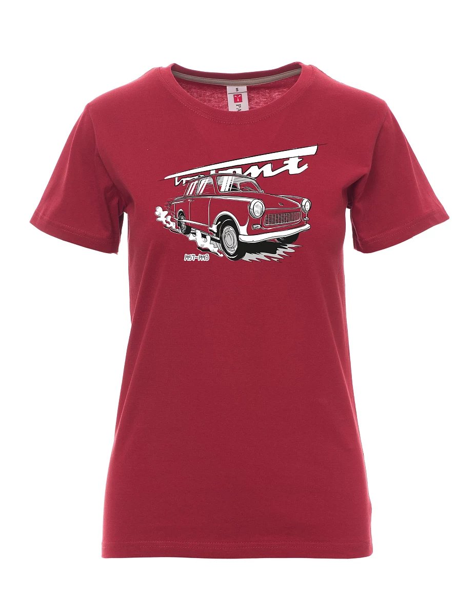Bordeaux T-Shirt für Damen Trabi 601