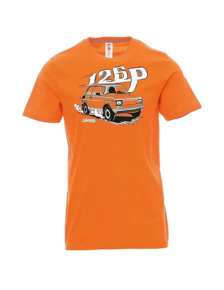 Orange T-Shirt für Männer Maluch