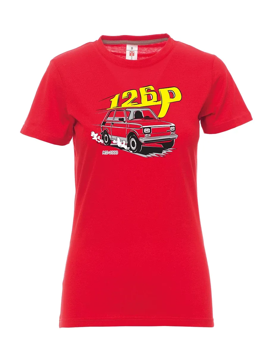 Rotes T-Shirt für Damen Maluch