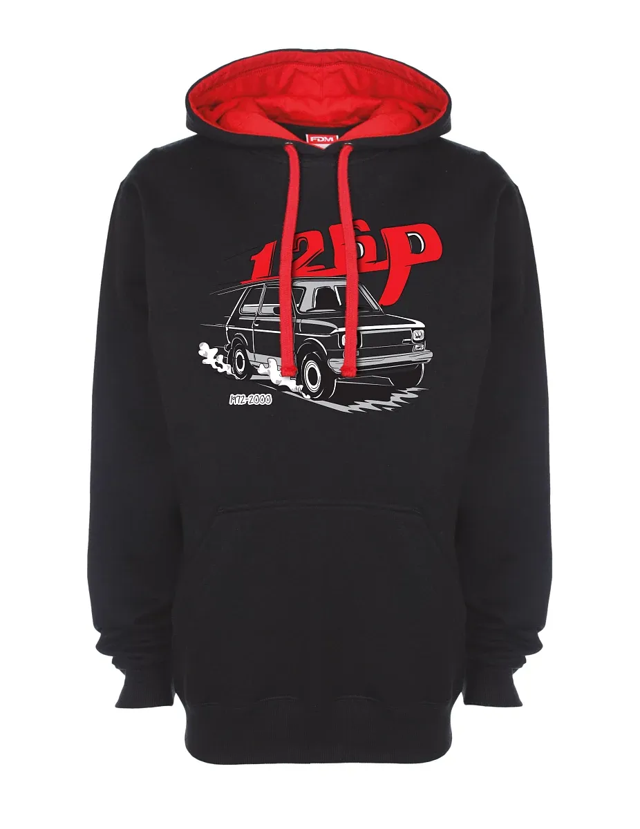 Rot-schwarzes Sweatshirt Maluch