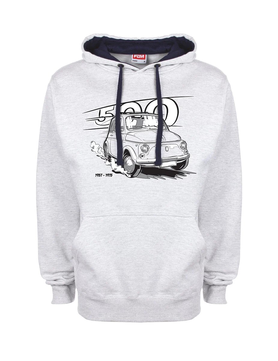 Blau-graues Sweatshirt Der italienische Veteran F 500