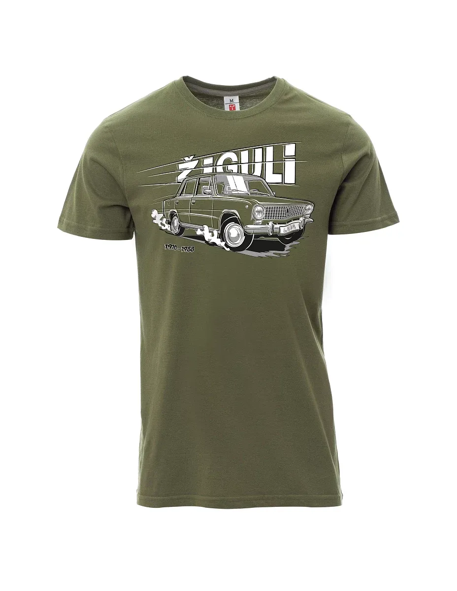 Khaki T-Shirt für Männer Lada-Žiguli