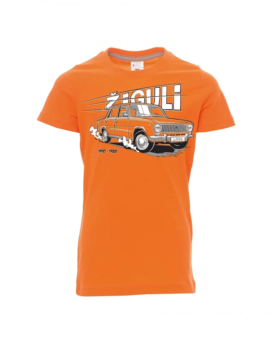 Orange Kinder T-Shirt Lada-Žiguli