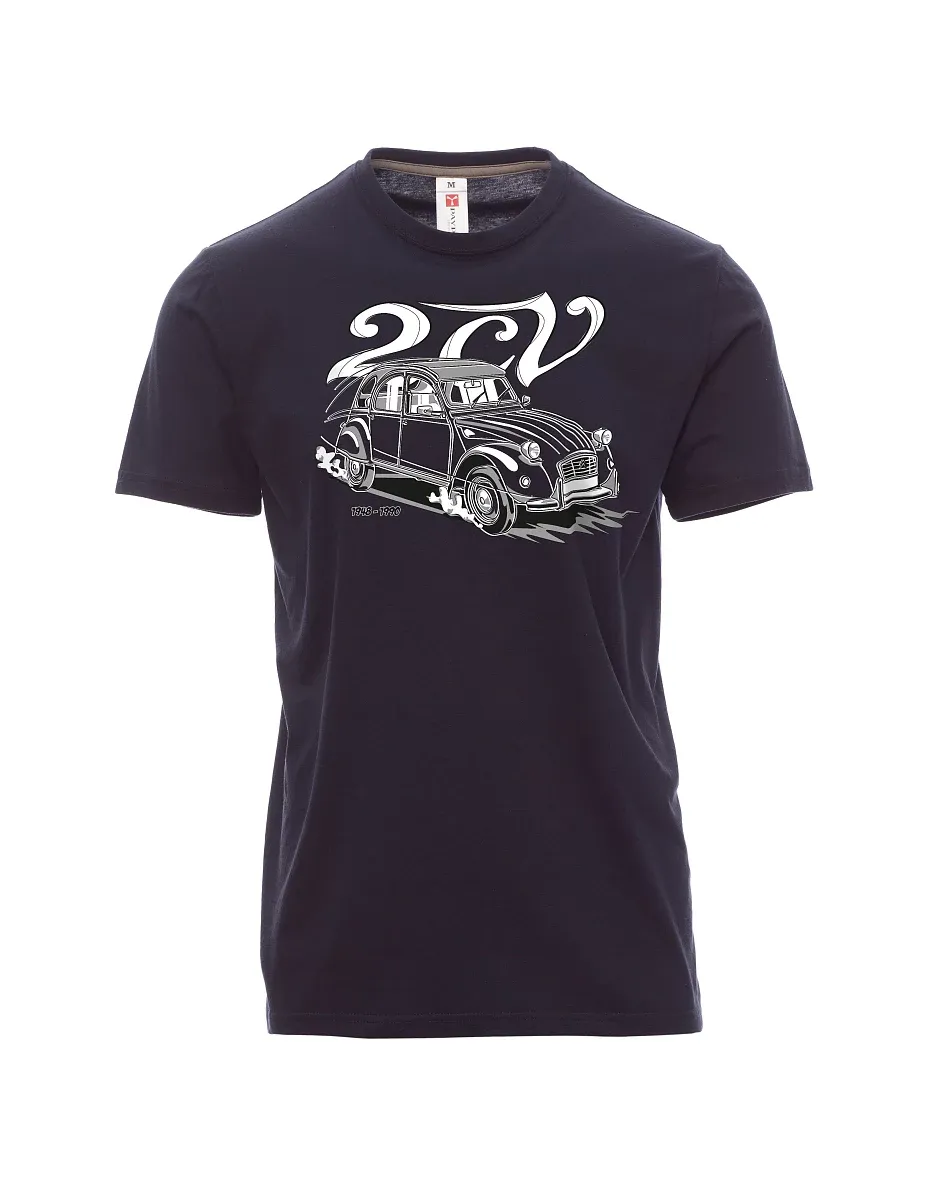 Marine T-Shirt für Männer 2CV