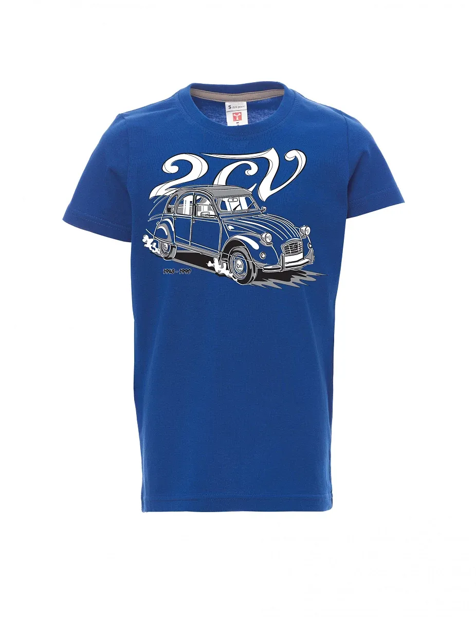 Blaues Kinder T-Shirt 2CV