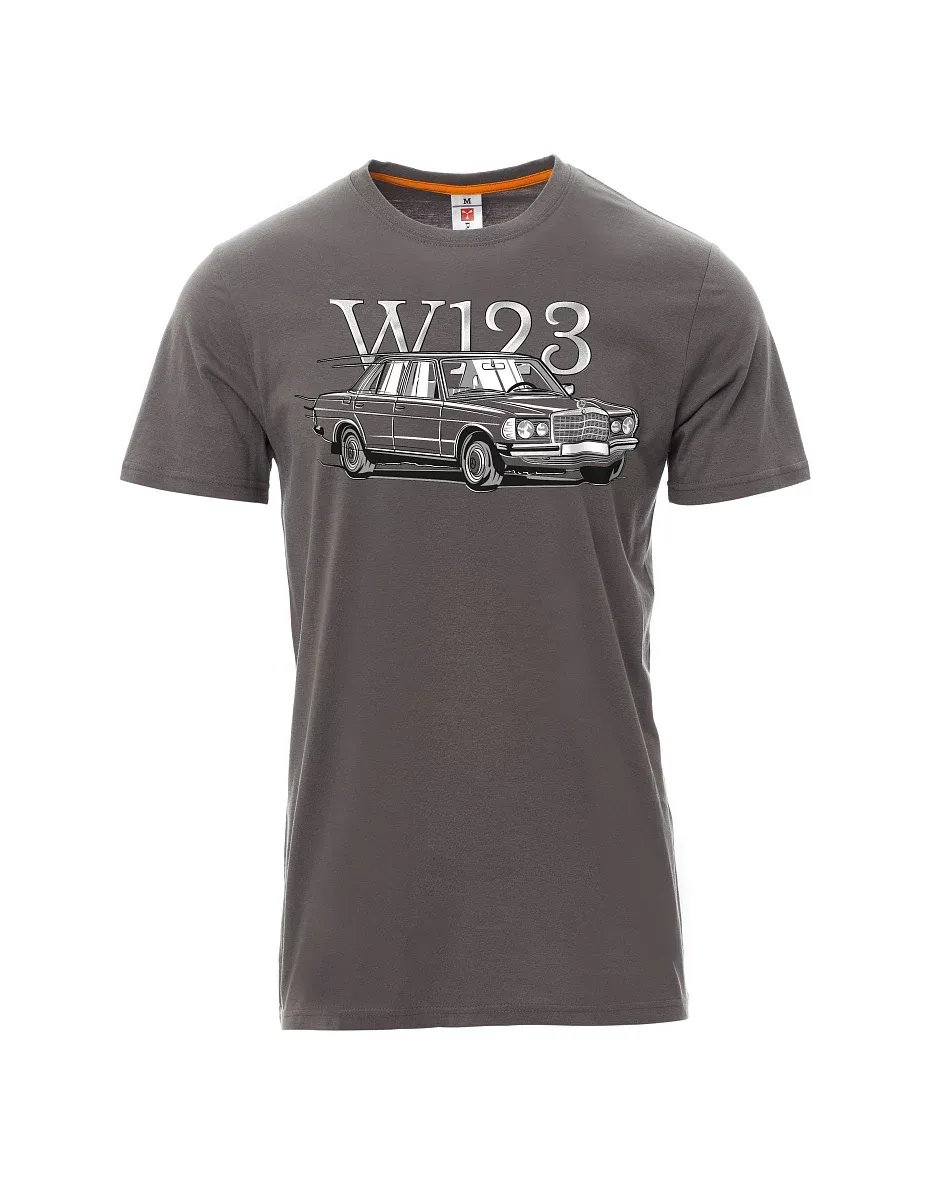 Graues T-Shirt für Männer W123