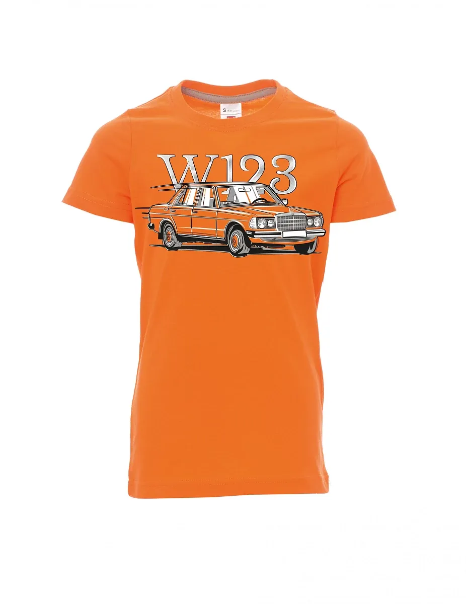 Orange Kinder T-Shirt W123
