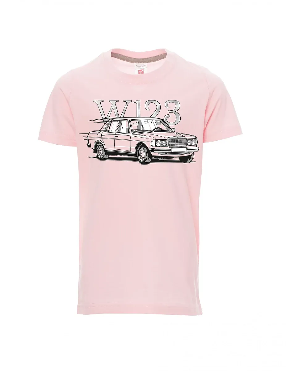 Hell-Pink Kinder T-Shirt W123