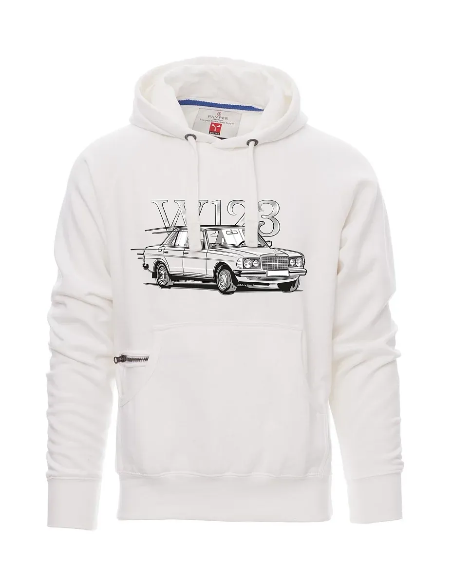 Weißes Sweatshirt für Männer W123